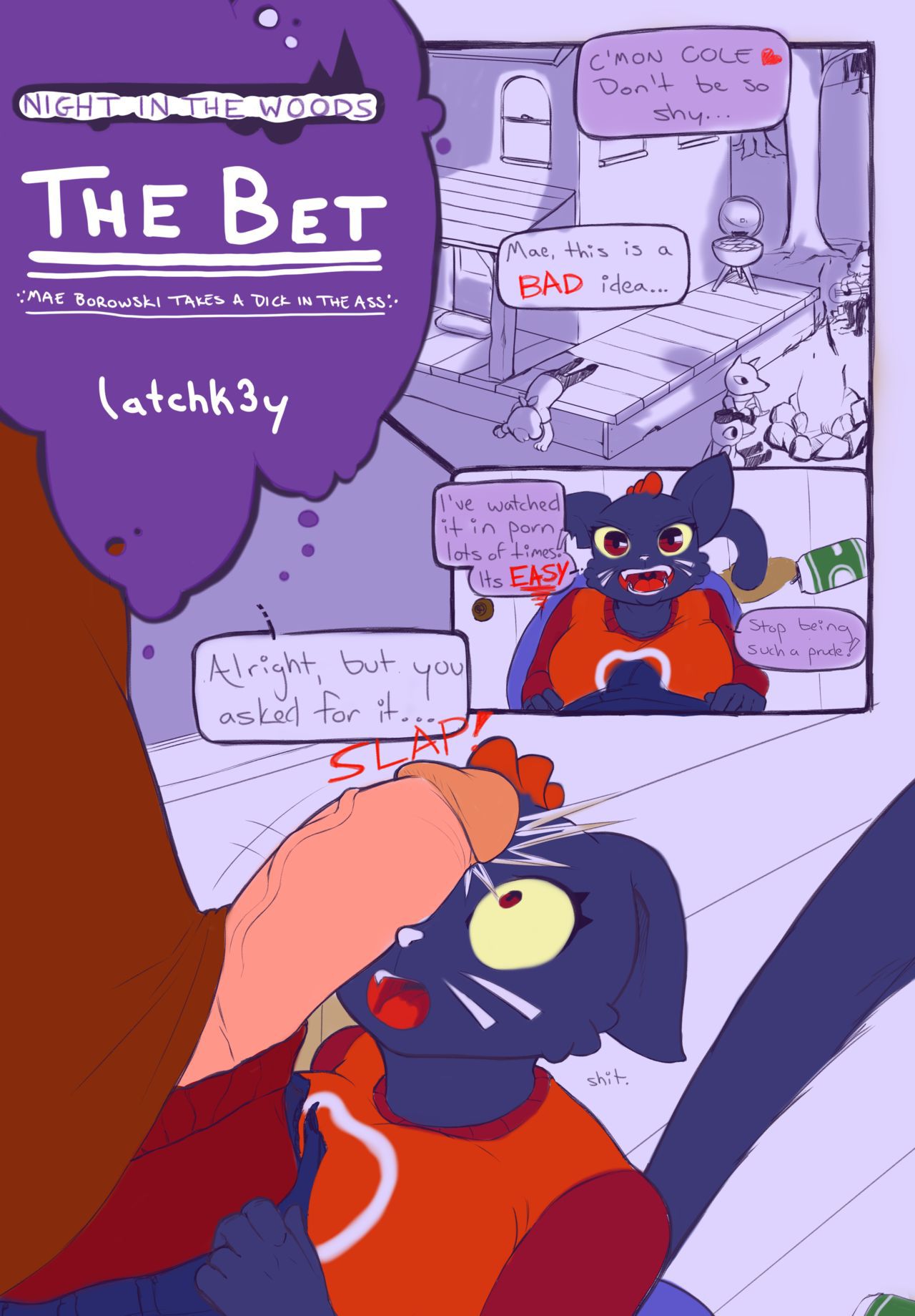 [Latchk3y] The Bet (Night in the Woods) 1