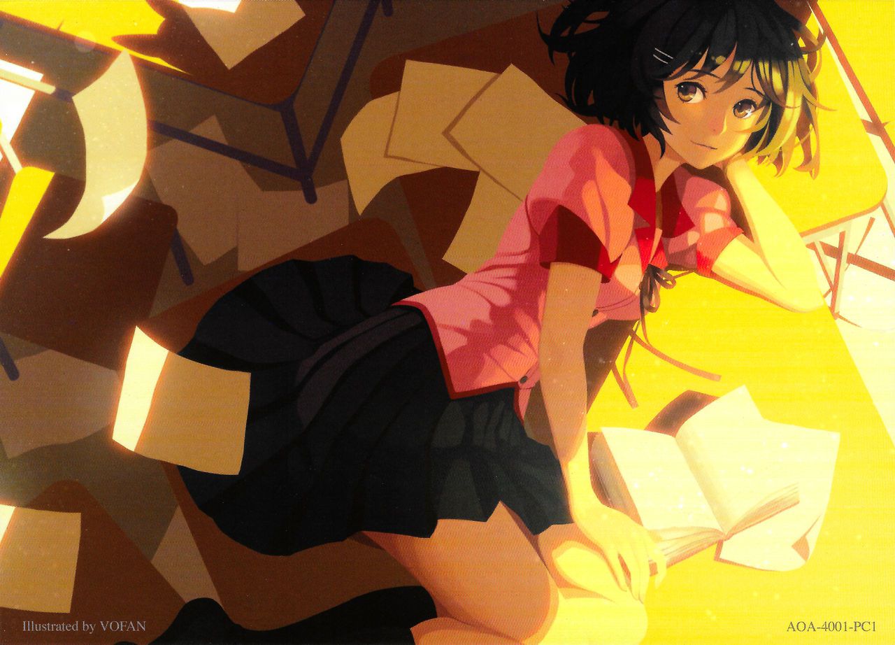 Monogatari Series Postcards (Bakemonogatari) 物語シリーズ葉書 (化物語) 6