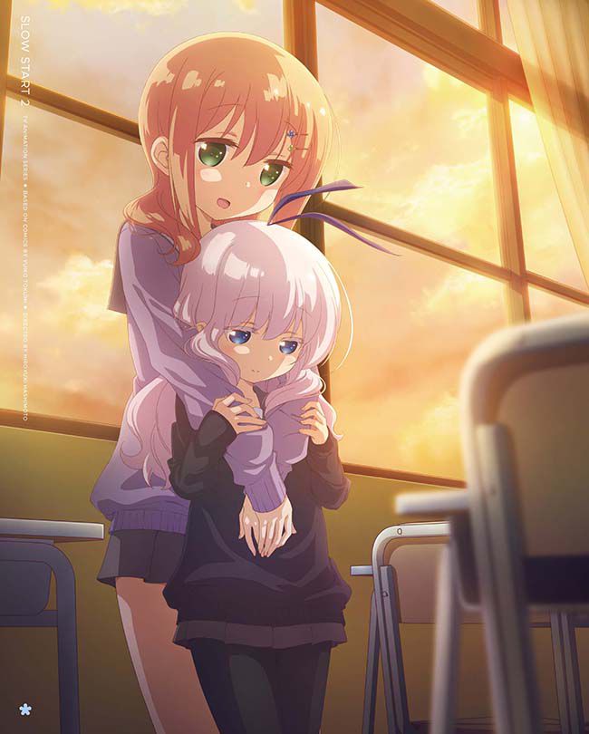 Anime [Slowstart] BD/DVD Special booklet of four volume of the cover of erotic illustrations! 4