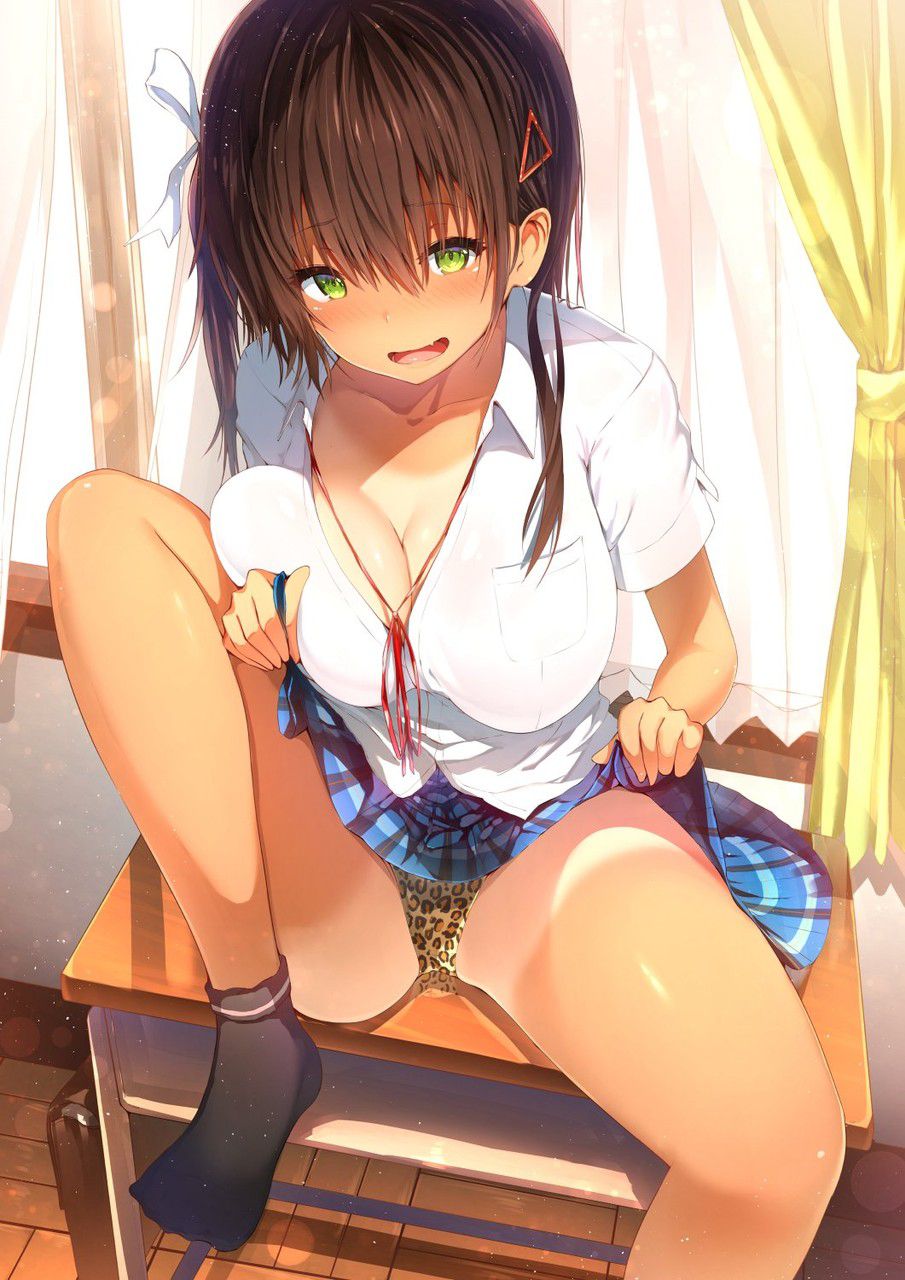 [Second Edition] secondary erotic image of the girl who lift the skirt and underbelly and pants is exposed [lift] 26