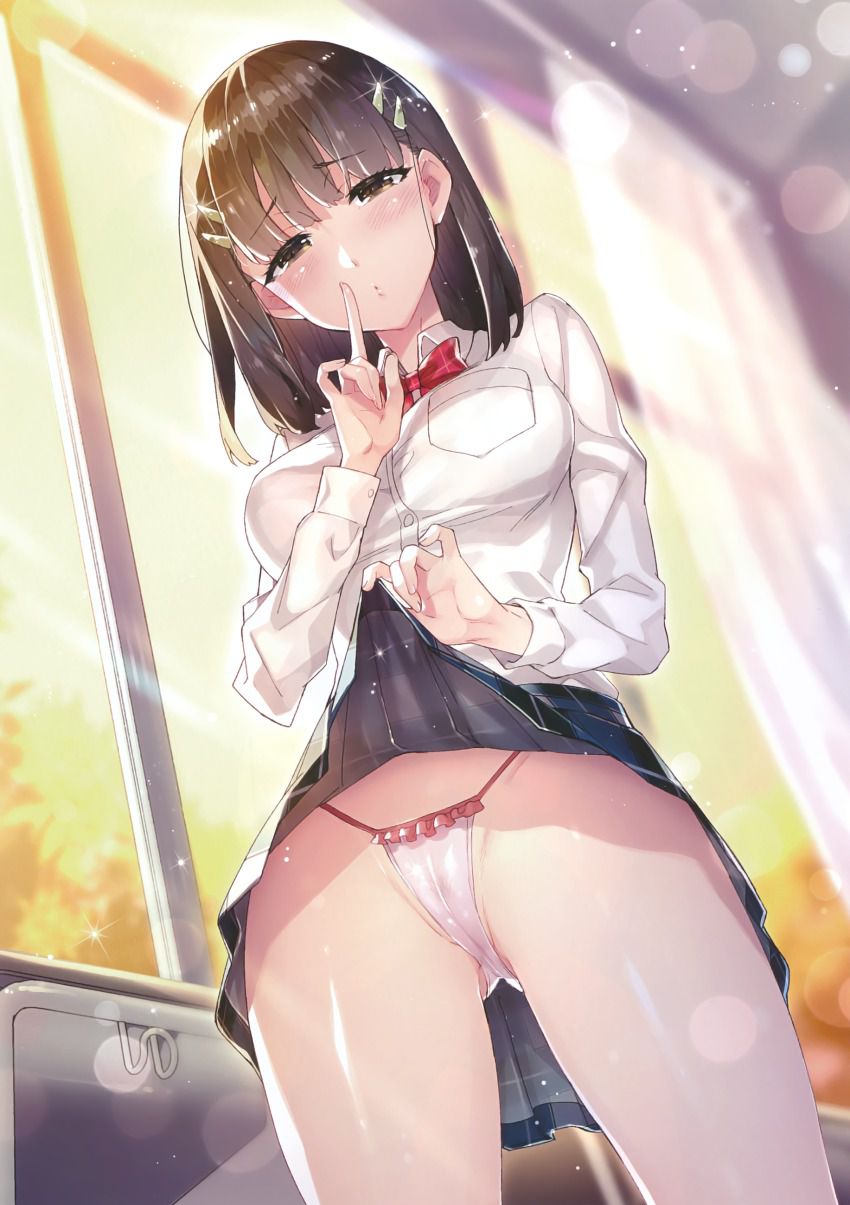 [Second Edition] secondary erotic image of the girl who lift the skirt and underbelly and pants is exposed [lift] 31