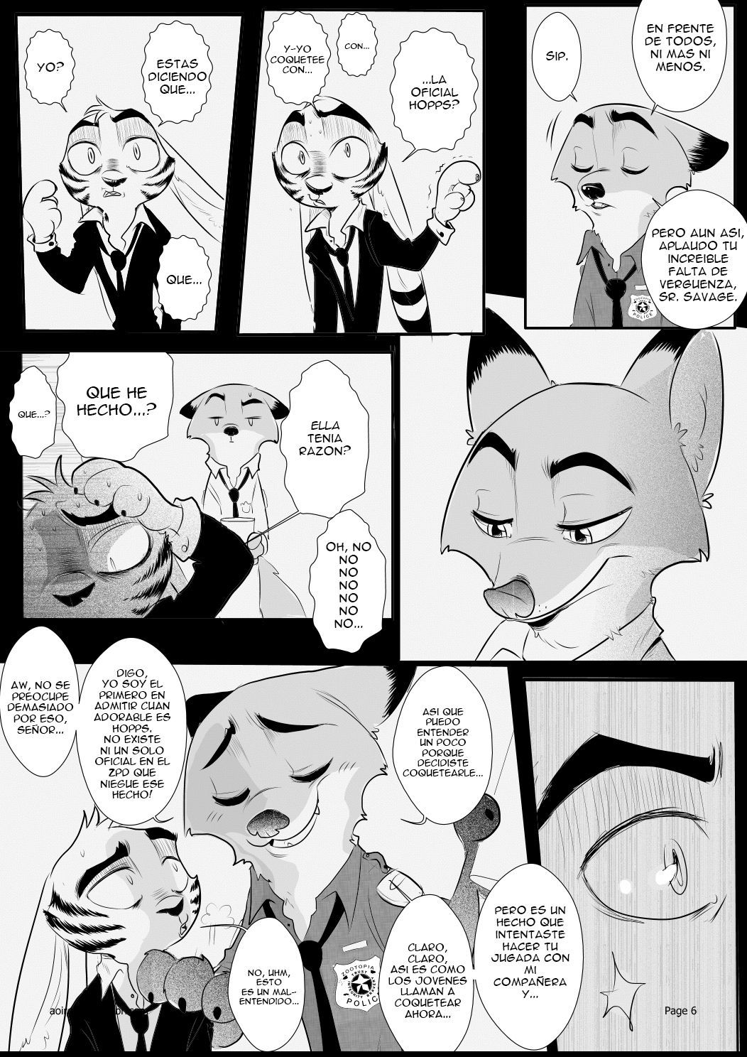 [Rem289/Aoimotion] Black♡Jack Series (Zootopia) (Spanish) [Landsec] --Finalizado-- http://rem289.tumblr.com/ - http://www.aoimotion.tumblr.com/ 123