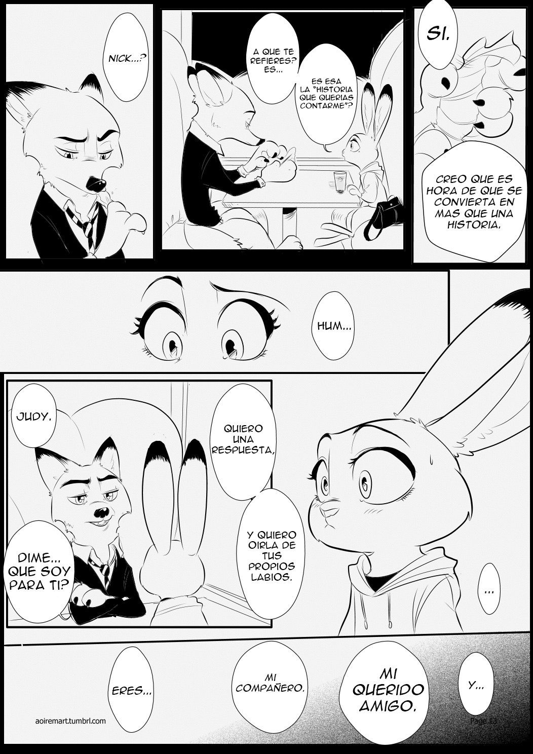 [Rem289/Aoimotion] Black♡Jack Series (Zootopia) (Spanish) [Landsec] --Finalizado-- http://rem289.tumblr.com/ - http://www.aoimotion.tumblr.com/ 130