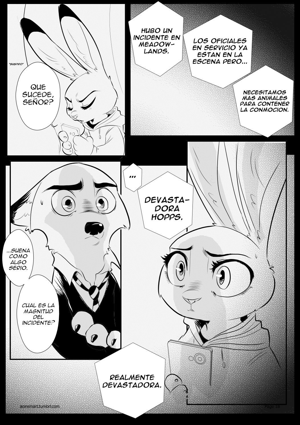 [Rem289/Aoimotion] Black♡Jack Series (Zootopia) (Spanish) [Landsec] --Finalizado-- http://rem289.tumblr.com/ - http://www.aoimotion.tumblr.com/ 135