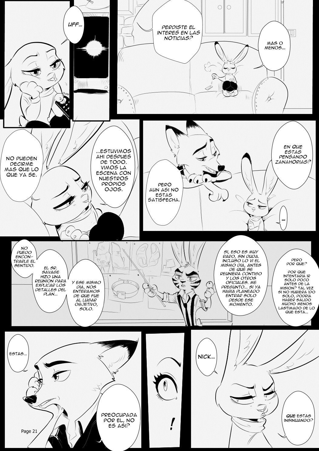 [Rem289/Aoimotion] Black♡Jack Series (Zootopia) (Spanish) [Landsec] --Finalizado-- http://rem289.tumblr.com/ - http://www.aoimotion.tumblr.com/ 137