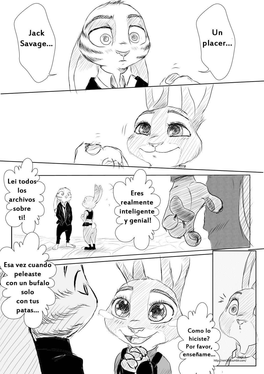 [Rem289/Aoimotion] Black♡Jack Series (Zootopia) (Spanish) [Landsec] --Finalizado-- http://rem289.tumblr.com/ - http://www.aoimotion.tumblr.com/ 7