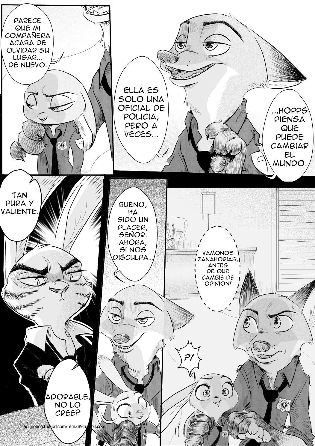 [Rem289/Aoimotion] Black♡Jack Series (Zootopia) (Spanish) [Landsec] --Finalizado-- http://rem289.tumblr.com/ - http://www.aoimotion.tumblr.com/ 76