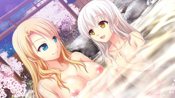 [Erotic] The image of a silver hair girl is stuck and detached [secondary] 8