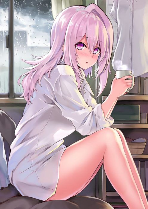 【Secondary erotic】 Here is an erotic image of a girl in a naked shirt that is so erotic that it seems to attack as it is and start having sex 13