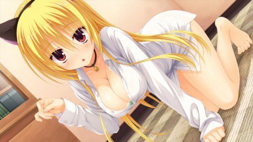 【Secondary erotic】 Here is an erotic image of a girl in a naked shirt that is so erotic that it seems to attack as it is and start having sex 20