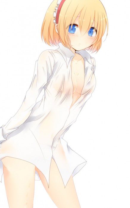 【Secondary erotic】 Here is an erotic image of a girl in a naked shirt that is so erotic that it seems to attack as it is and start having sex 4