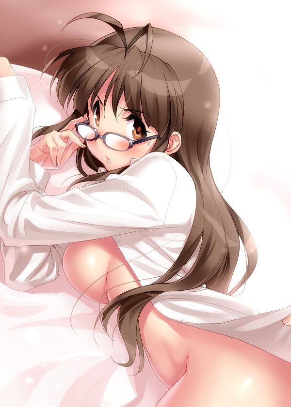 【Secondary erotic】 Here is an erotic image of a girl in a naked shirt that is so erotic that it seems to attack as it is and start having sex 9