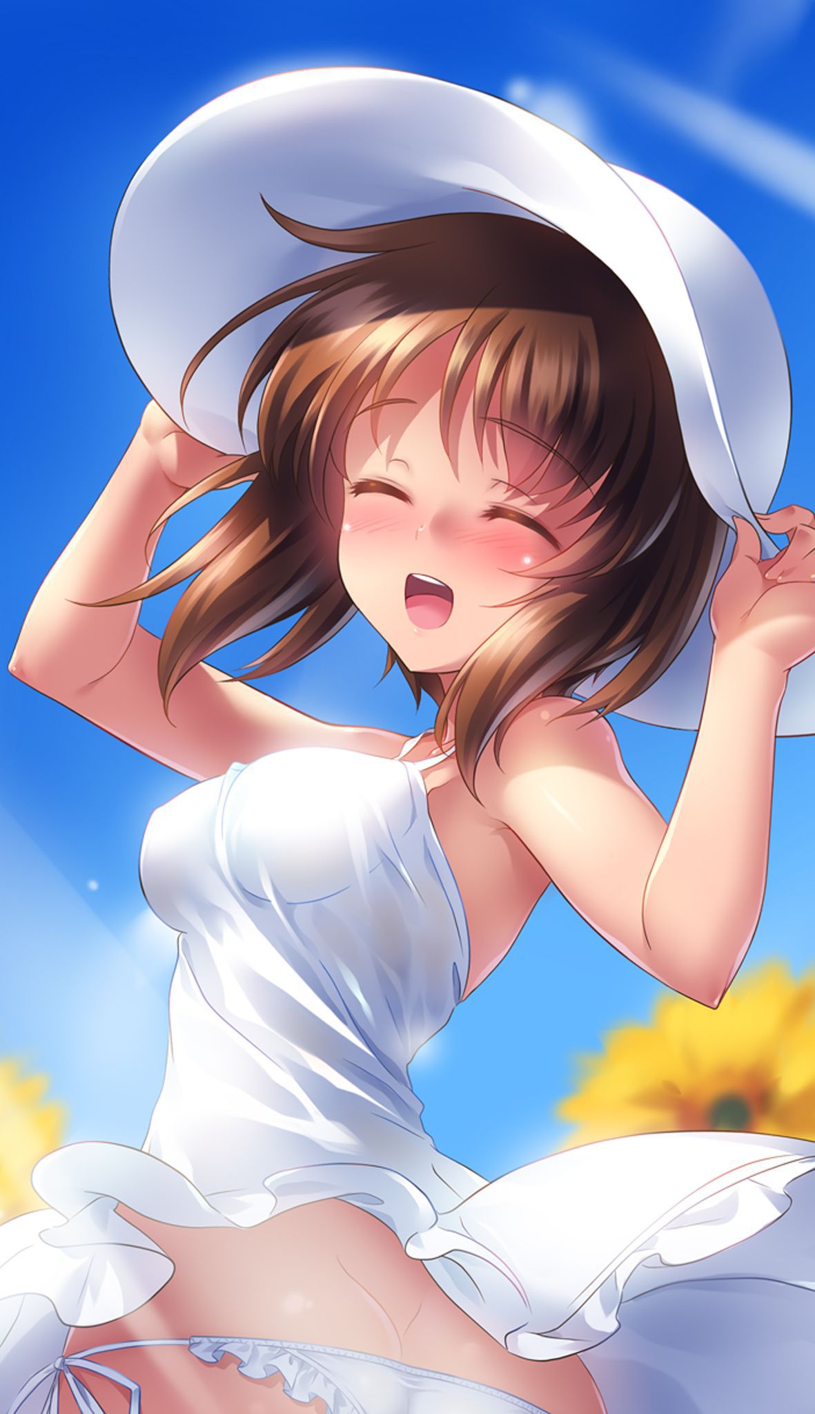 [Secondary/ZIP] Second image of a happy underwear daughter that is just a cloth 44