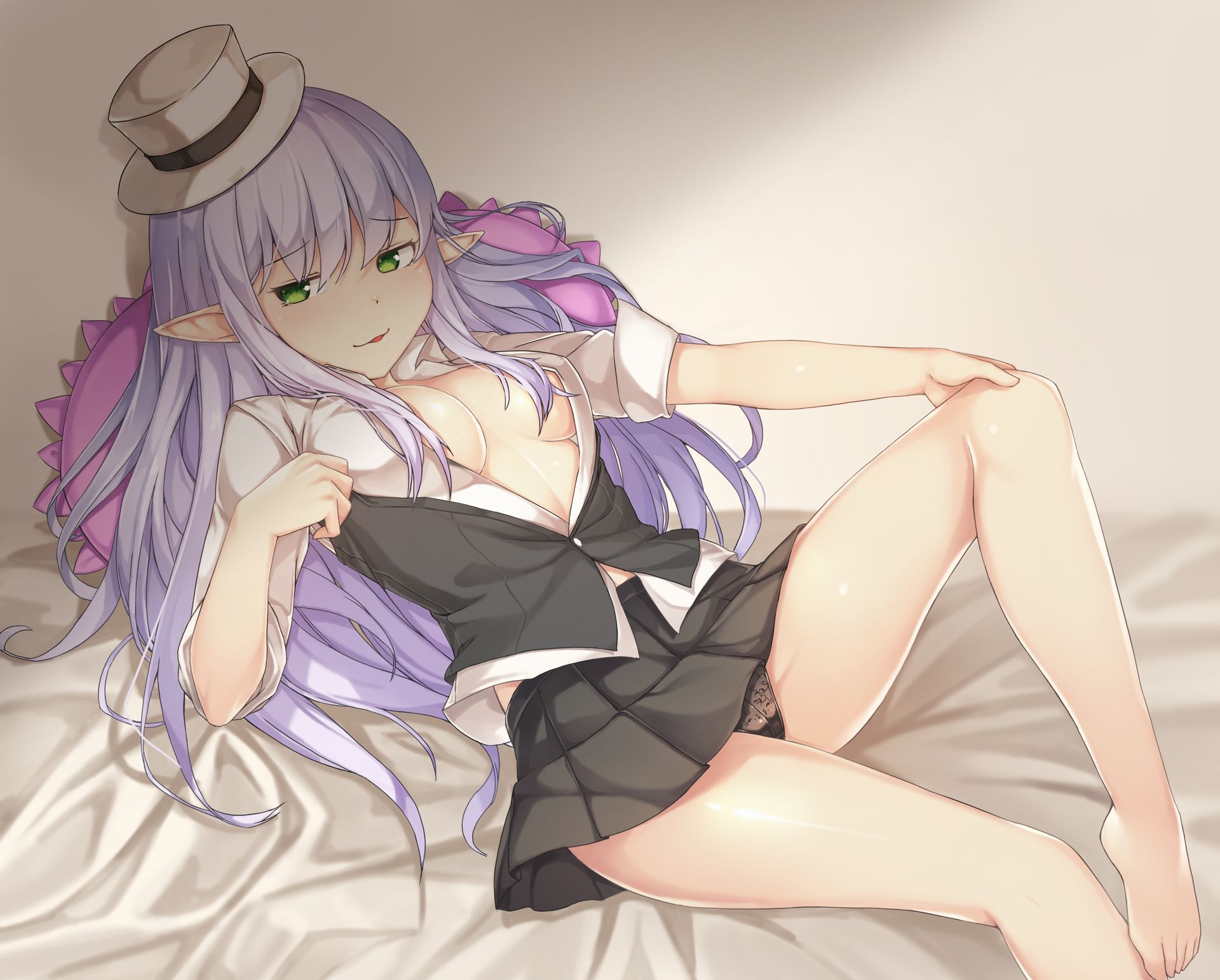 [Secondary/ZIP] Second image of a happy underwear daughter that is just a cloth 45
