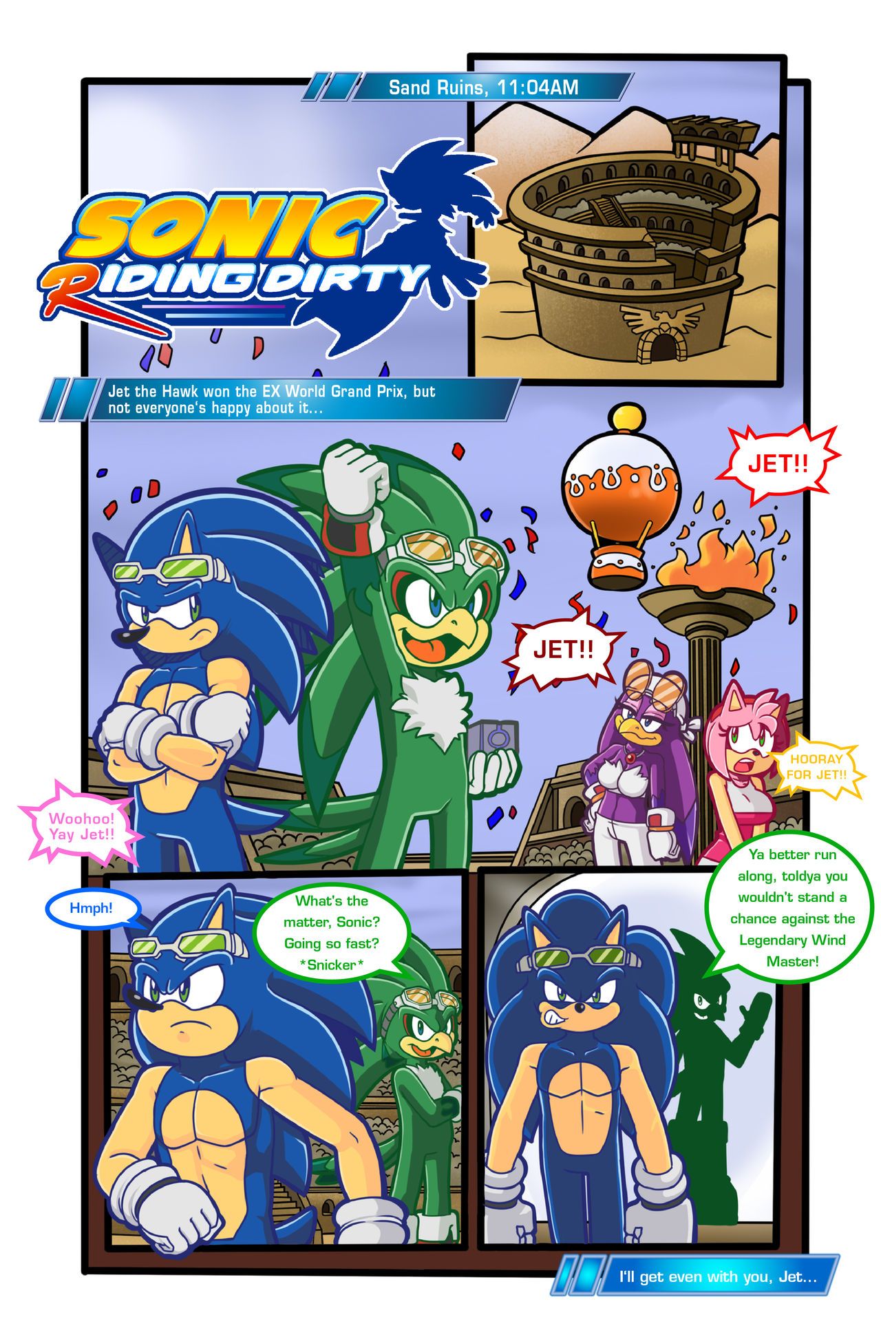Sonic Riding Dirty 1