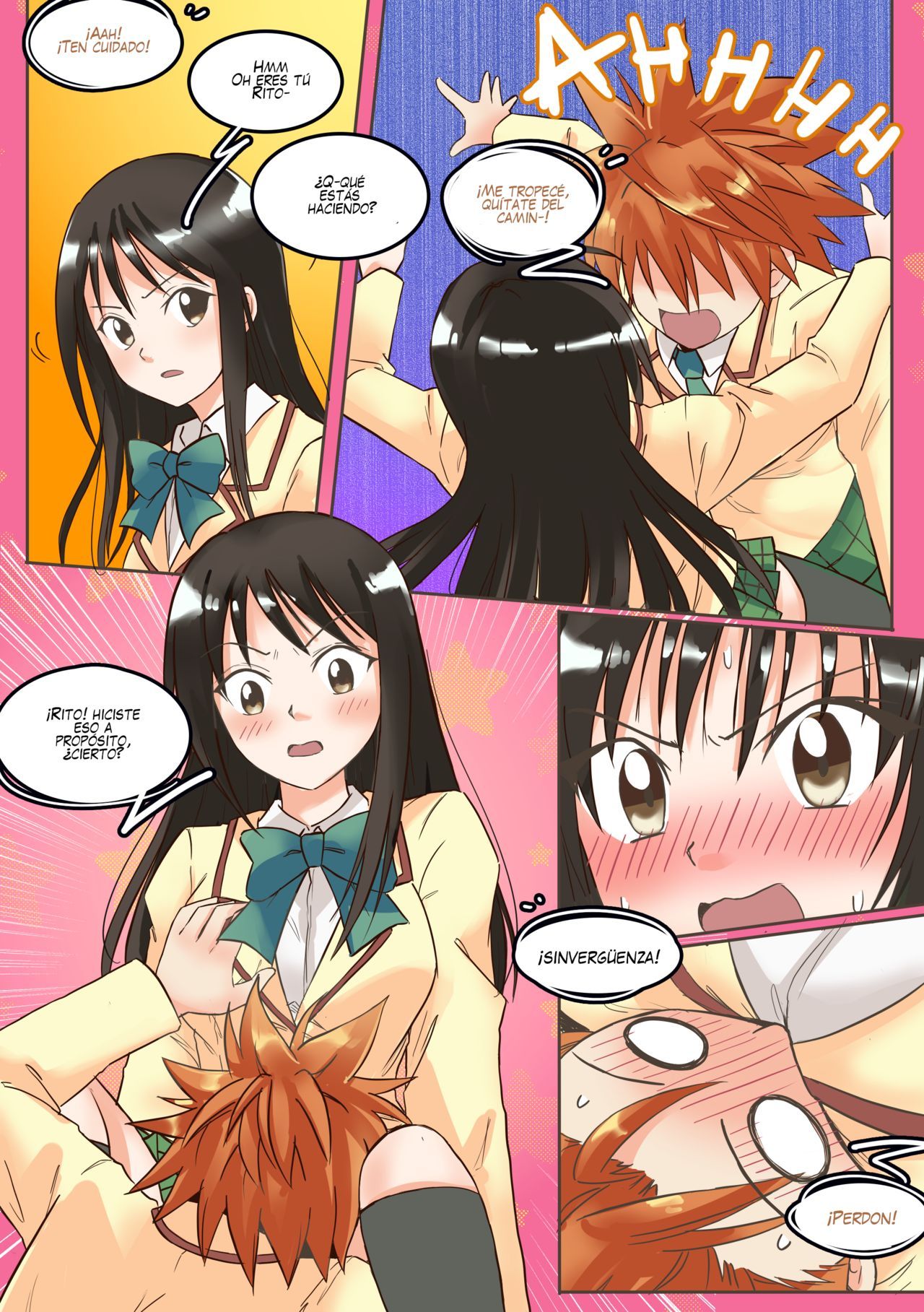 [MeowWithMe] To Love Ru: Double Trouble (on-going) (Spanish) [Ragnaro7] 10