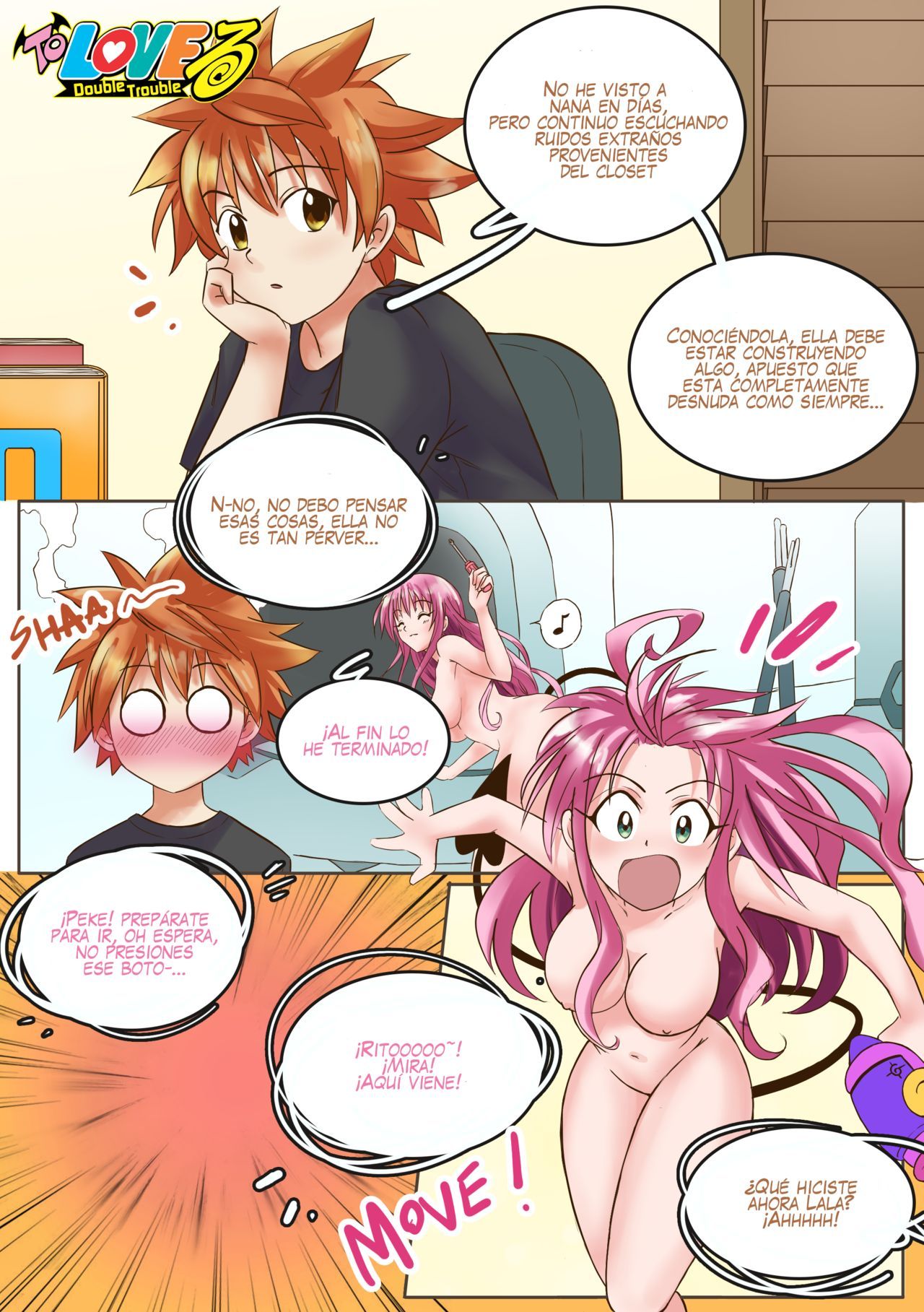 [MeowWithMe] To Love Ru: Double Trouble (on-going) (Spanish) [Ragnaro7] 2