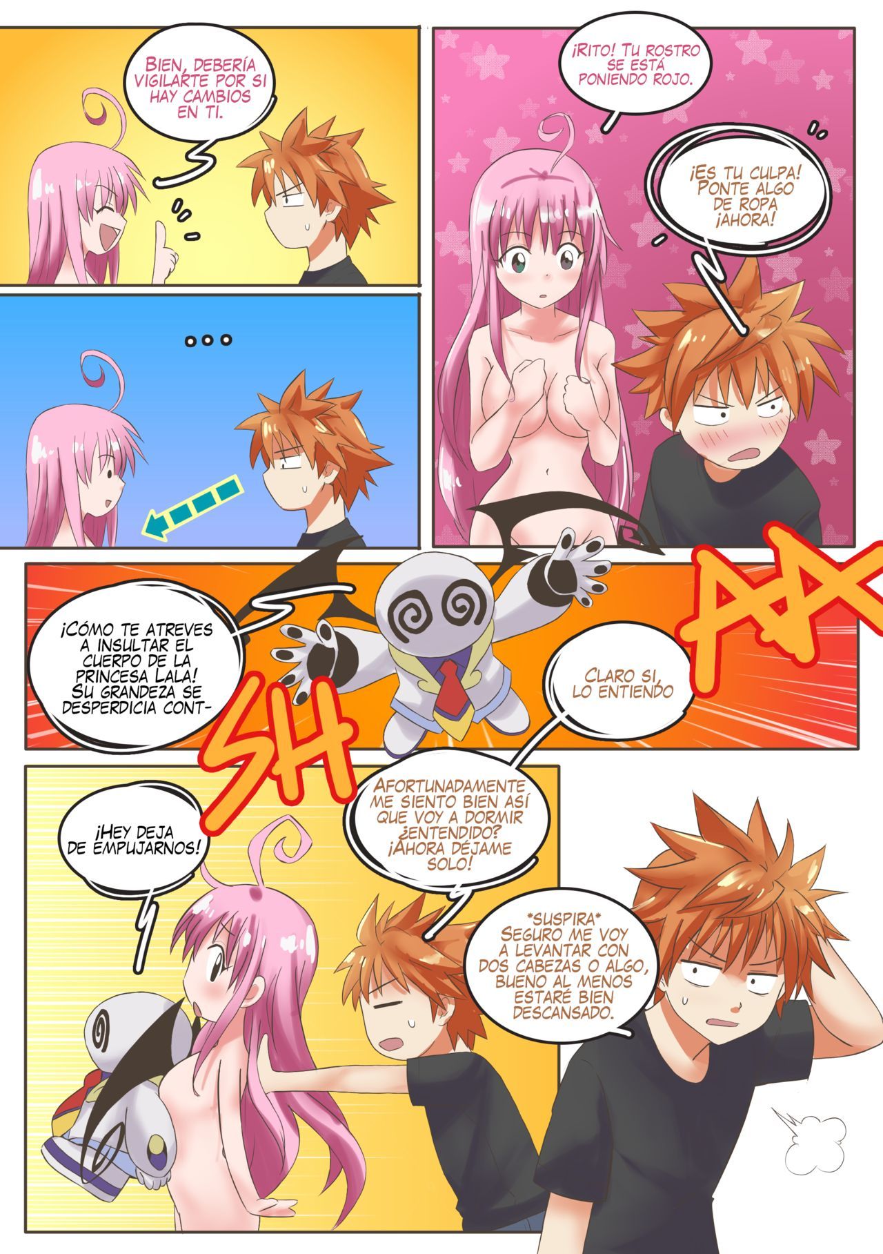 [MeowWithMe] To Love Ru: Double Trouble (on-going) (Spanish) [Ragnaro7] 5