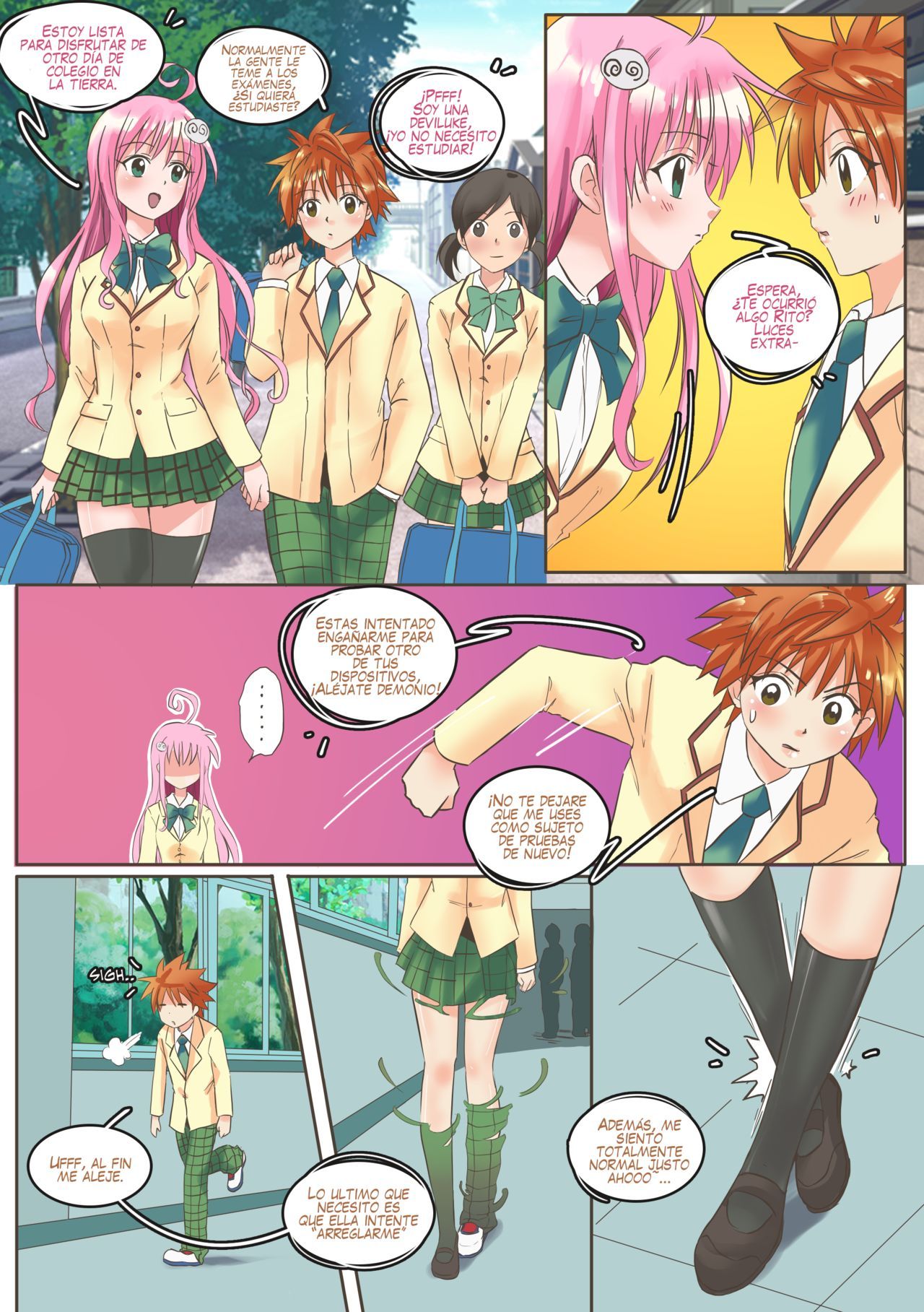 [MeowWithMe] To Love Ru: Double Trouble (on-going) (Spanish) [Ragnaro7] 9