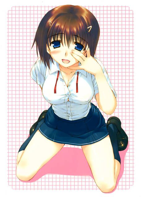 [55 pieces] school uniform, cute two-dimensional girl erotic pictures of uniforms. That five 5