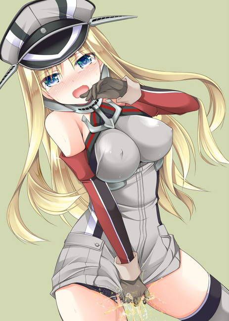 Erotic Image [Kantai] only to imagine the masturbation figure of Bismarck 28