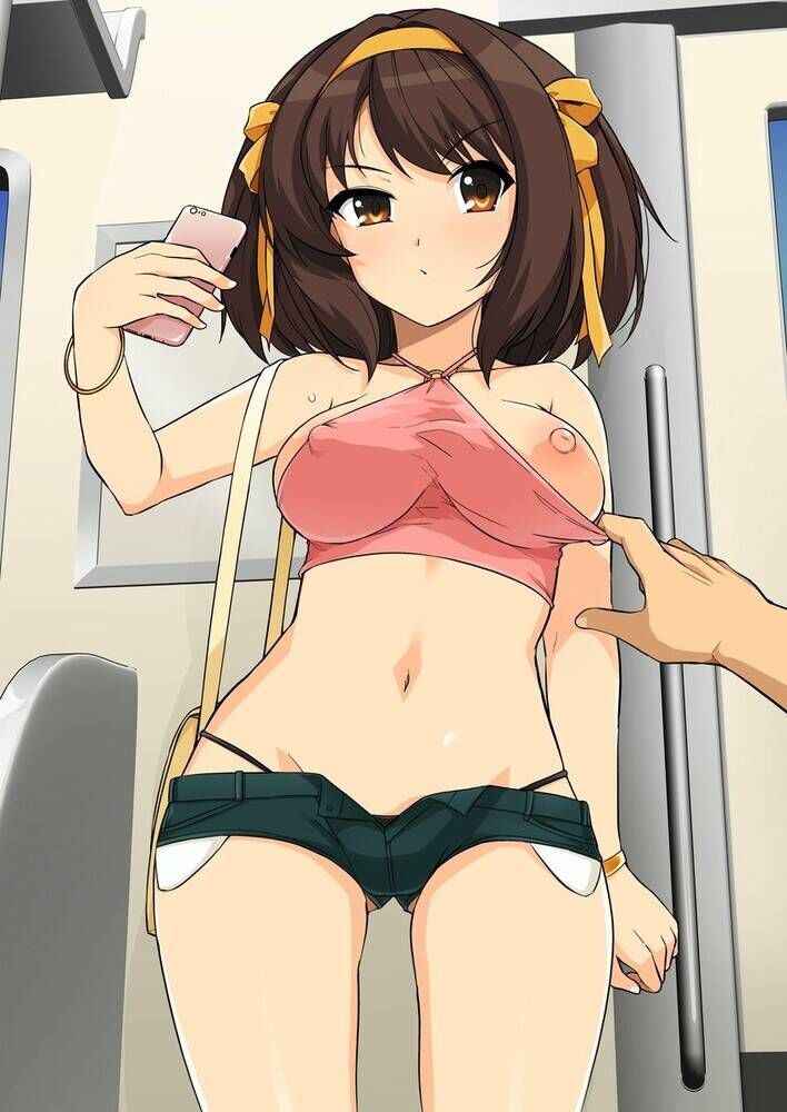【Secondary erotic】 Erotic image of doing naughty things even though it is on the train 19