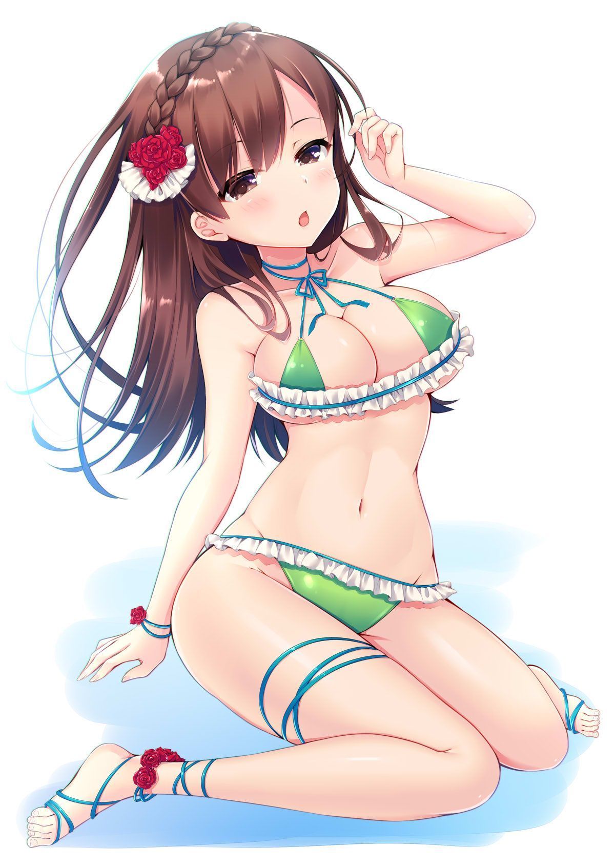 Beautiful girl image summary of Erokawa ruffle swimsuit underwear [secondary/ZIP] 22