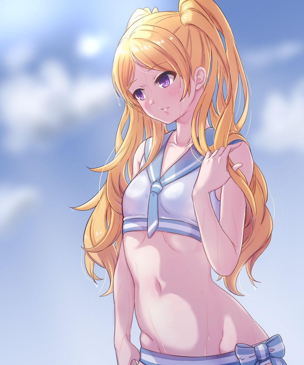 【Emily Stuart-chan】The Idolmaster Million Live! Secondary erotic image of 13-year-old blonde Yamato Katsuko loli Emily Stuart 45