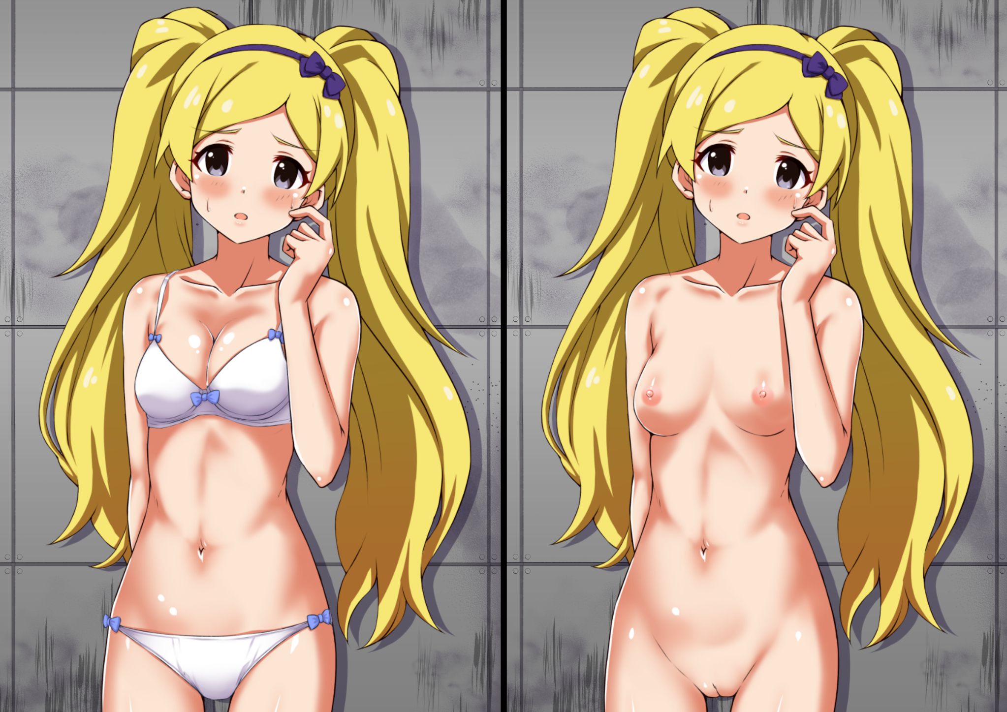 【Emily Stuart-chan】The Idolmaster Million Live! Secondary erotic image of 13-year-old blonde Yamato Katsuko loli Emily Stuart 47