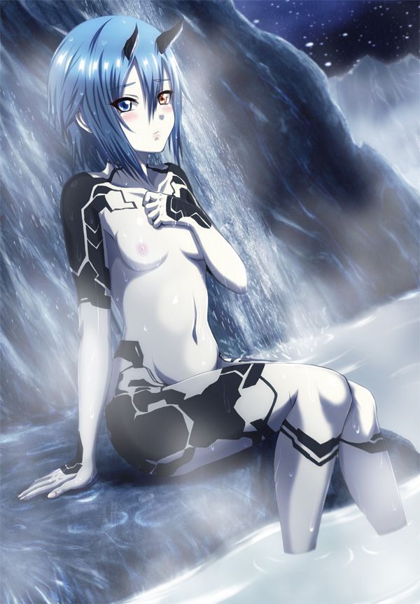 Cool Eros! Naughty secondary image of a girl with blue hair wwww that 27 10