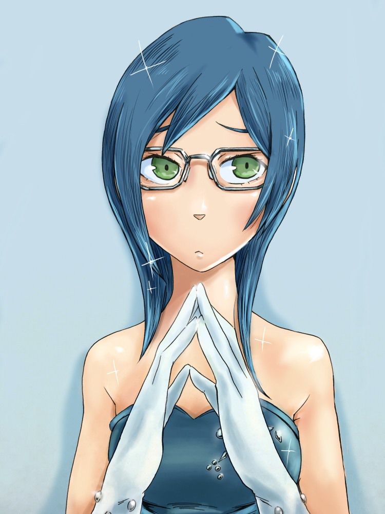 Cool Eros! Naughty secondary image of a girl with blue hair wwww that 27 30