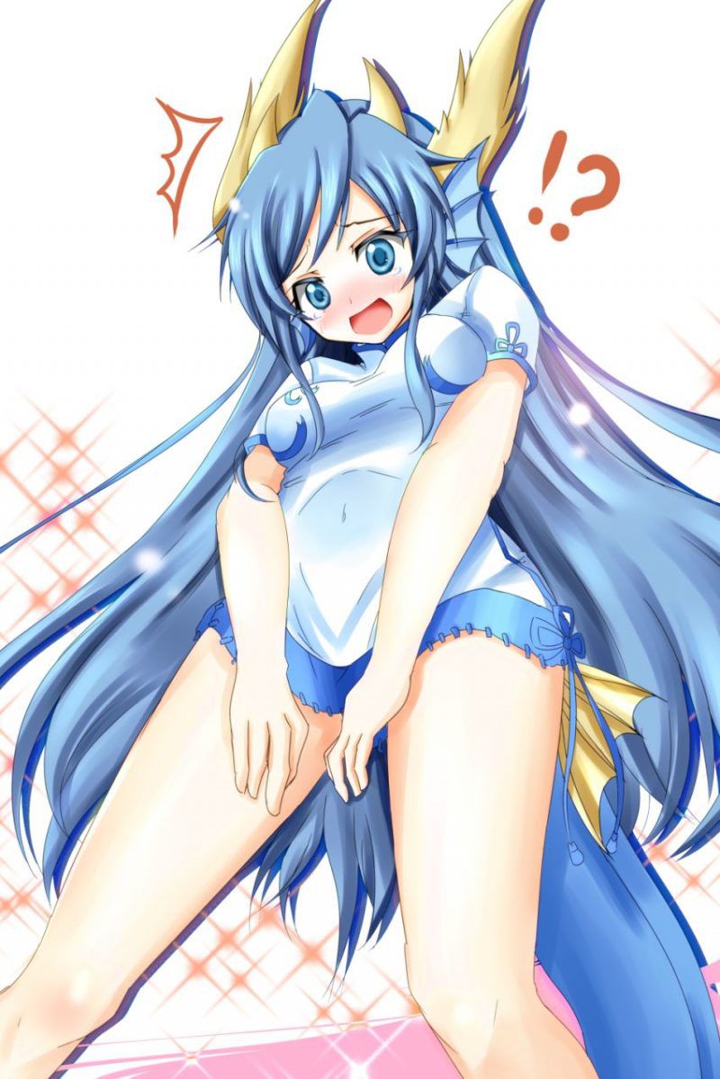 Cool Eros! Naughty secondary image of a girl with blue hair wwww that 27 31