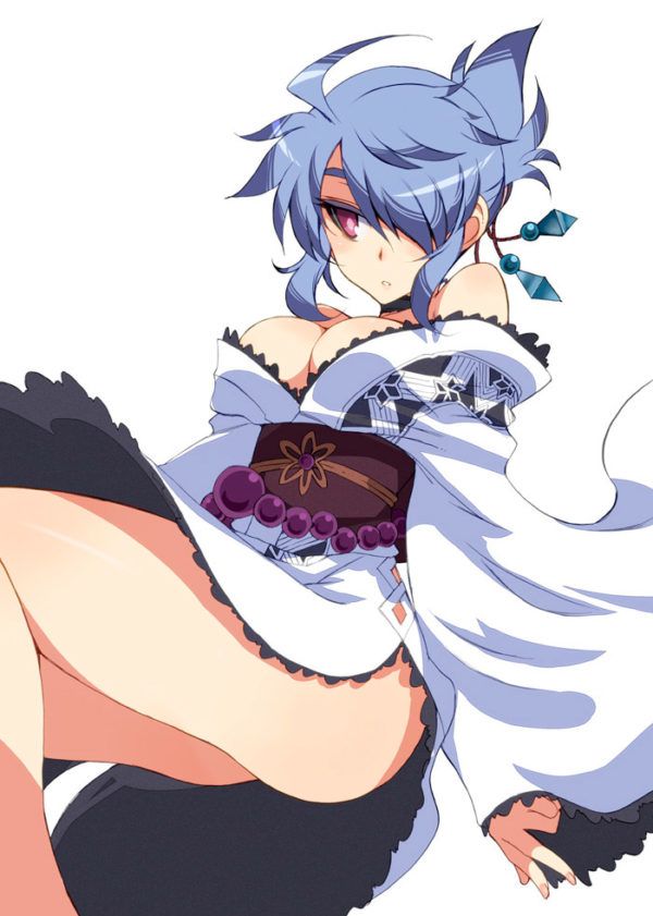 Cool Eros! Naughty secondary image of a girl with blue hair wwww that 27 38