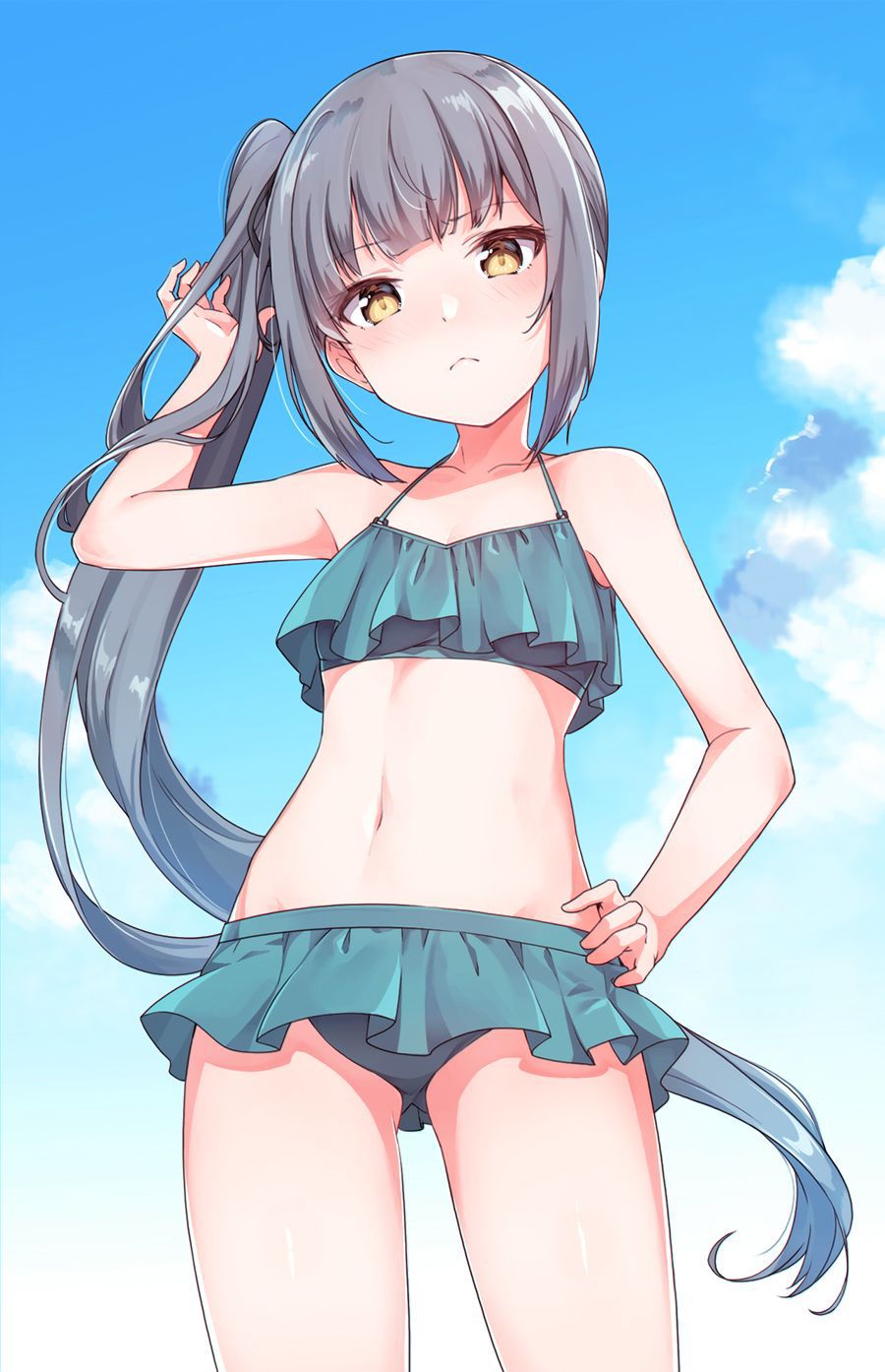 [Secondary/ZIP] beautiful girl secondary image of the swimsuit you want to play together 35