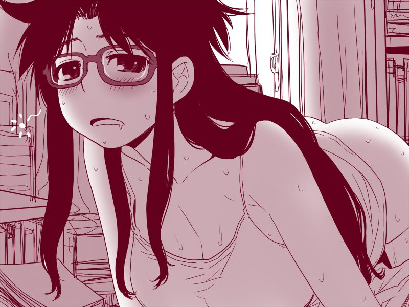 The second erotic image of the glasses child that is very cute and libido strong wwww Part3 28