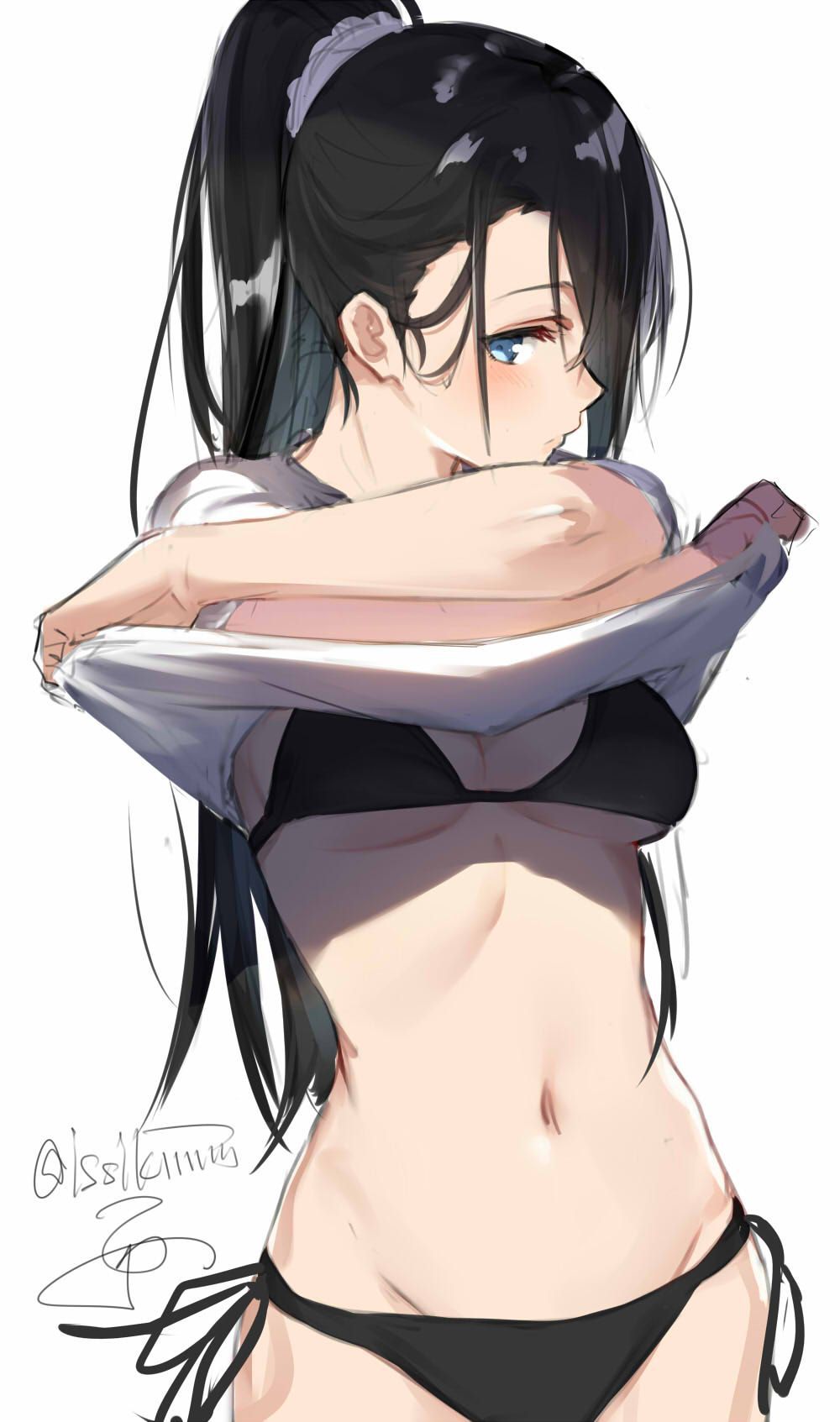 [Secondary/ZIP] clothes off, naughty image of the girl in the change of clothes 41