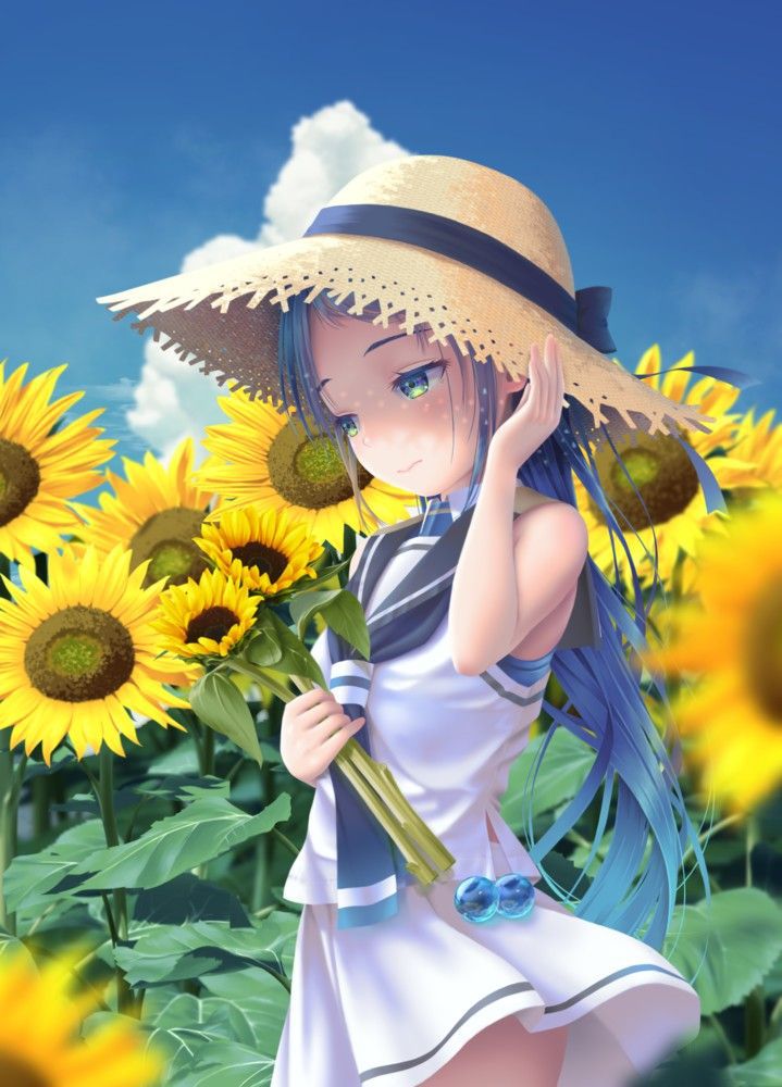 [August 10 hat day] ship this straw hat image that 2 50 sheets 11