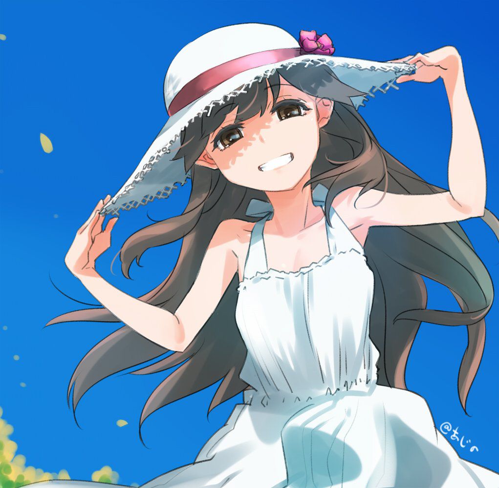 [August 10 hat day] ship this straw hat image that 2 50 sheets 13