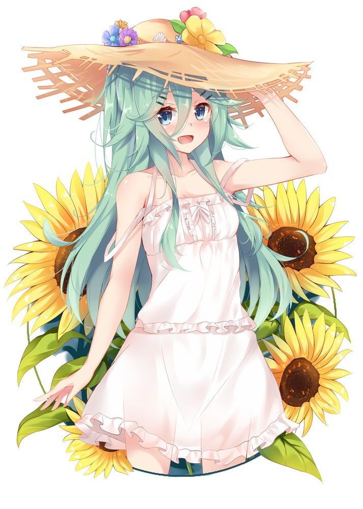 [August 10 hat day] ship this straw hat image that 2 50 sheets 17
