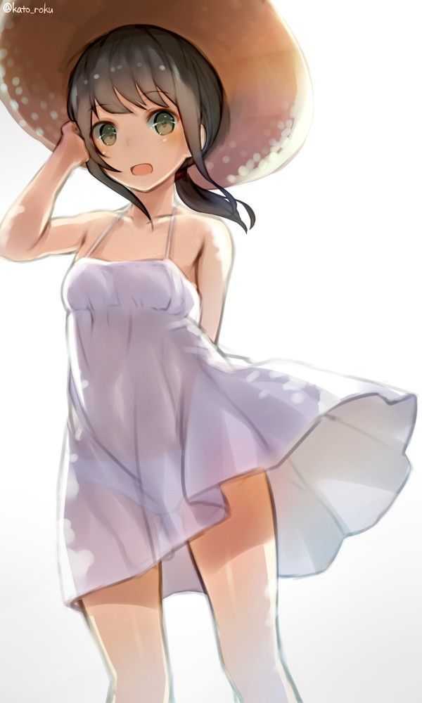 [August 10 hat day] ship this straw hat image that 2 50 sheets 23
