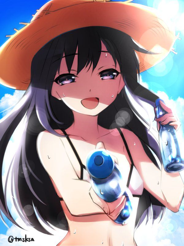 [August 10 hat day] ship this straw hat image that 2 50 sheets 28