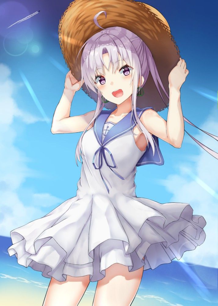 [August 10 hat day] ship this straw hat image that 2 50 sheets 36