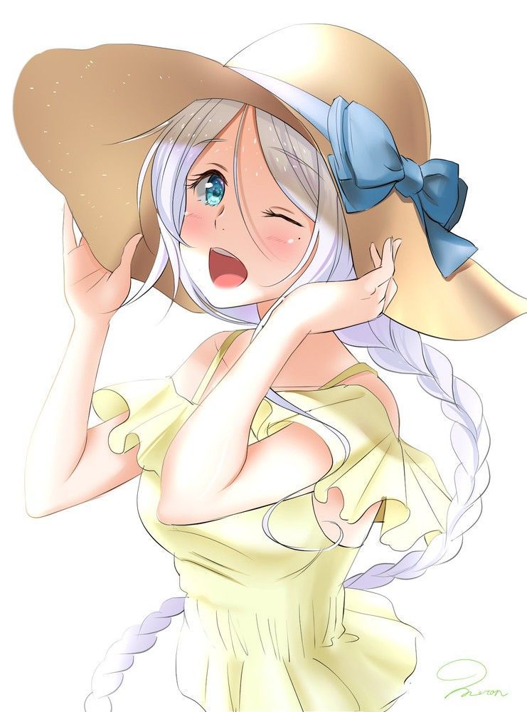 [August 10 hat day] ship this straw hat image that 2 50 sheets 5