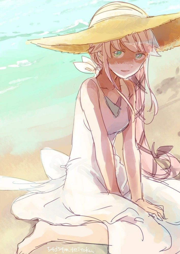 [August 10 hat day] ship this straw hat image that 2 50 sheets 8