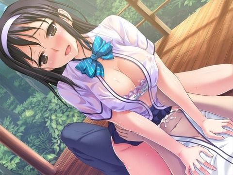 【Erotic Anime Summary】 Erotic image collection of beautiful women and beautiful girls who get drunk in the middle [40 sheets] 9