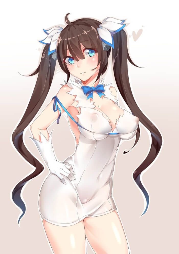 Hestia's sexy and slipping secondary erotic image collection [Is it wrong to seek an encounter in a dungeon?] 1