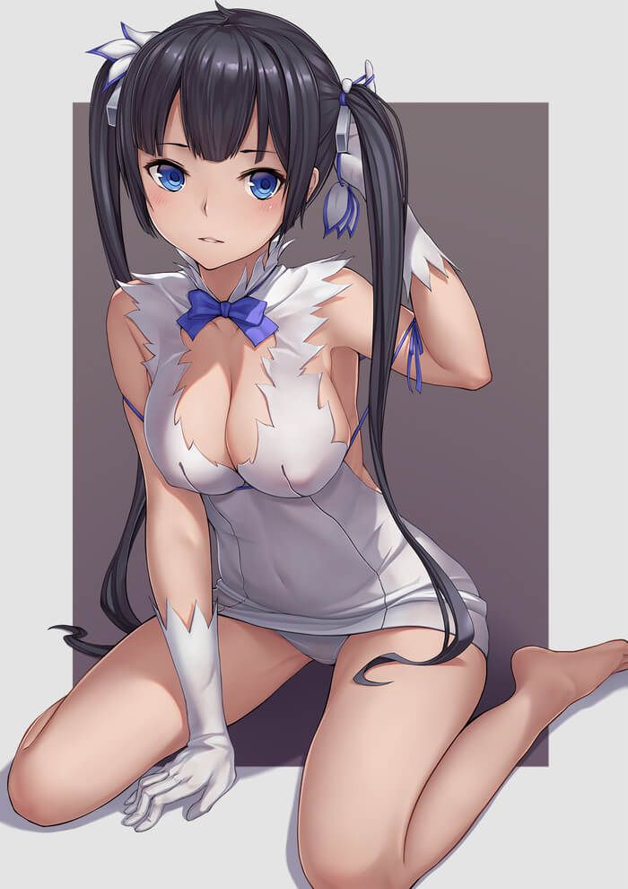 Hestia's sexy and slipping secondary erotic image collection [Is it wrong to seek an encounter in a dungeon?] 6