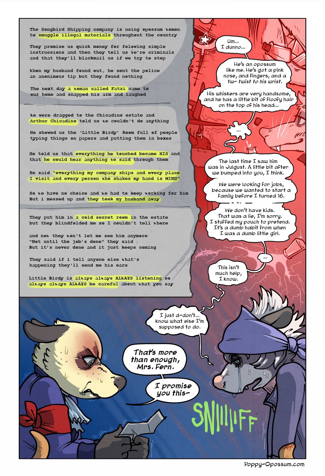 [Ian Everett] Poppy O'Possum (Ongoing) 319