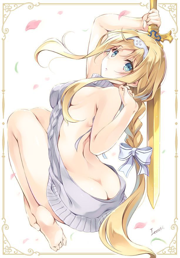 Two-dimensional erotic images from Sword Art Online. 5
