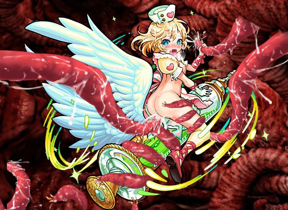 [Monster strike] stripped of the patching of the Photoshop [Black bird] 23